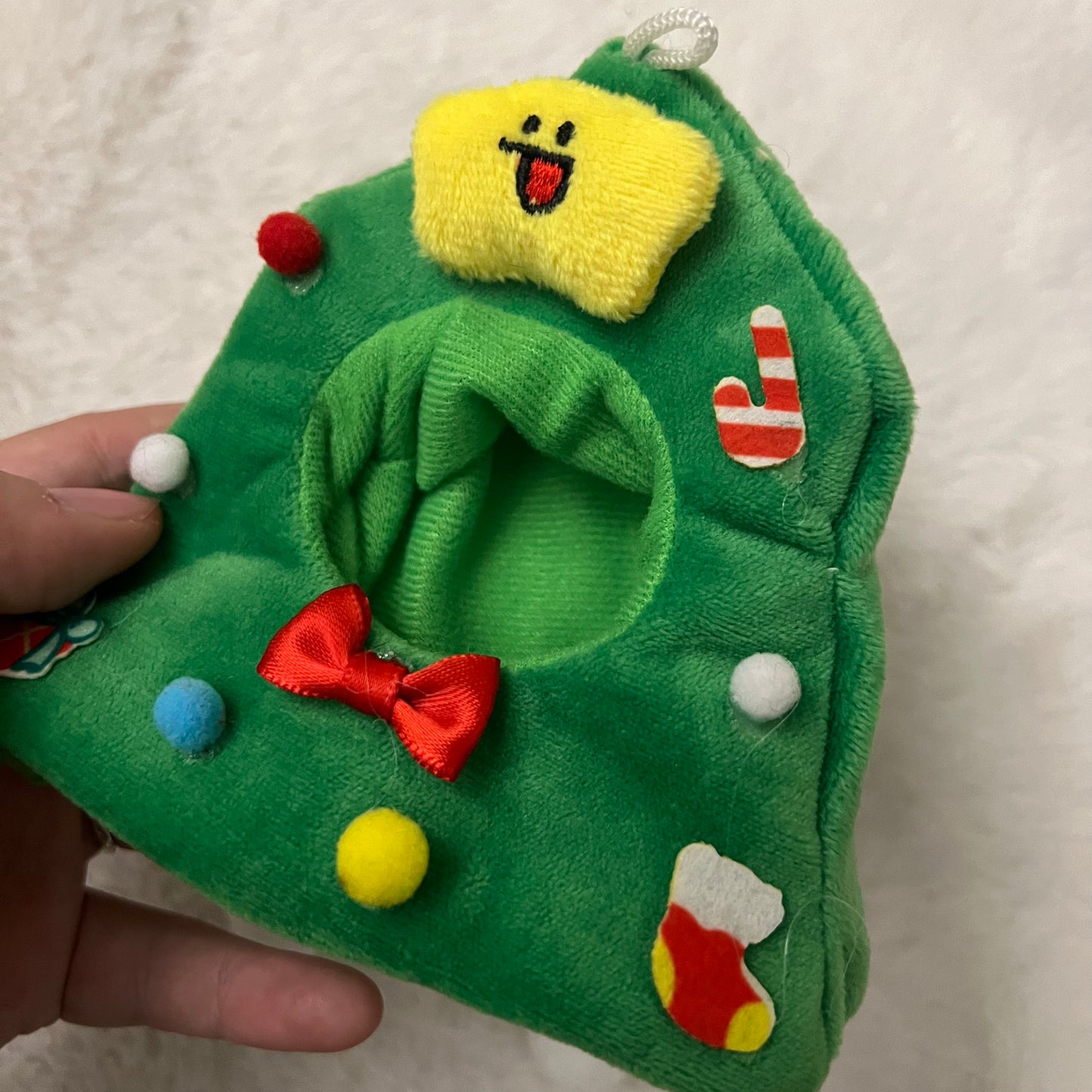 Cute KPOP Mini Plush Doll Clothing Christmas Outfit Set