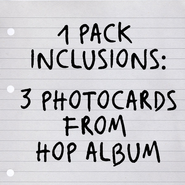 [HOP ONLY] Stray Kids KPOP Photocard Trading Pack - 100% Official HOP Album ONLY